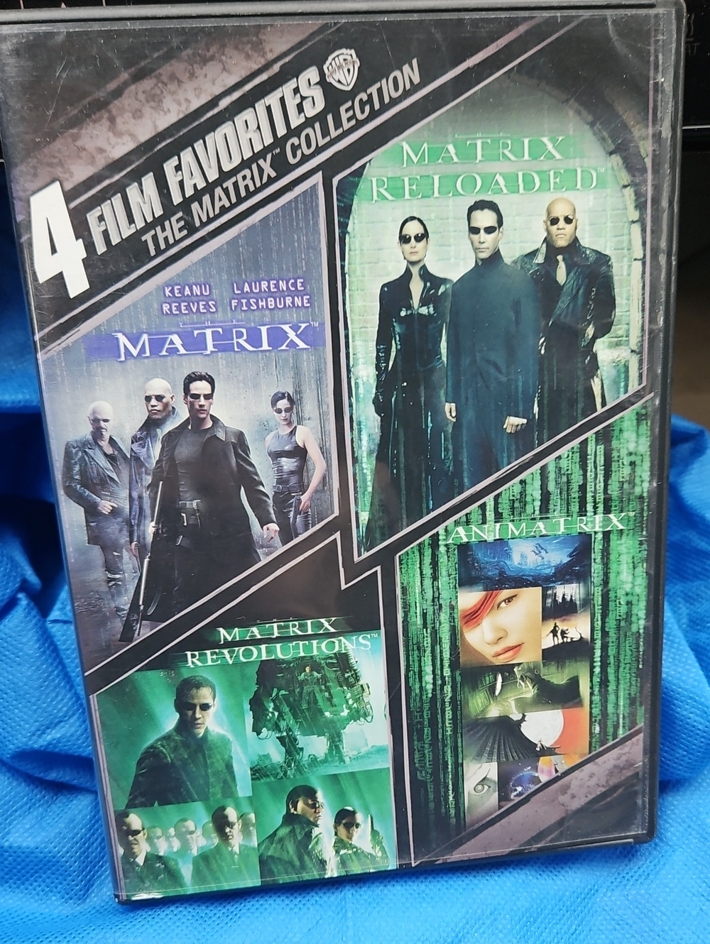 🌟3/$25🌟 Warner Bros. The Matrix 4-Film Collection